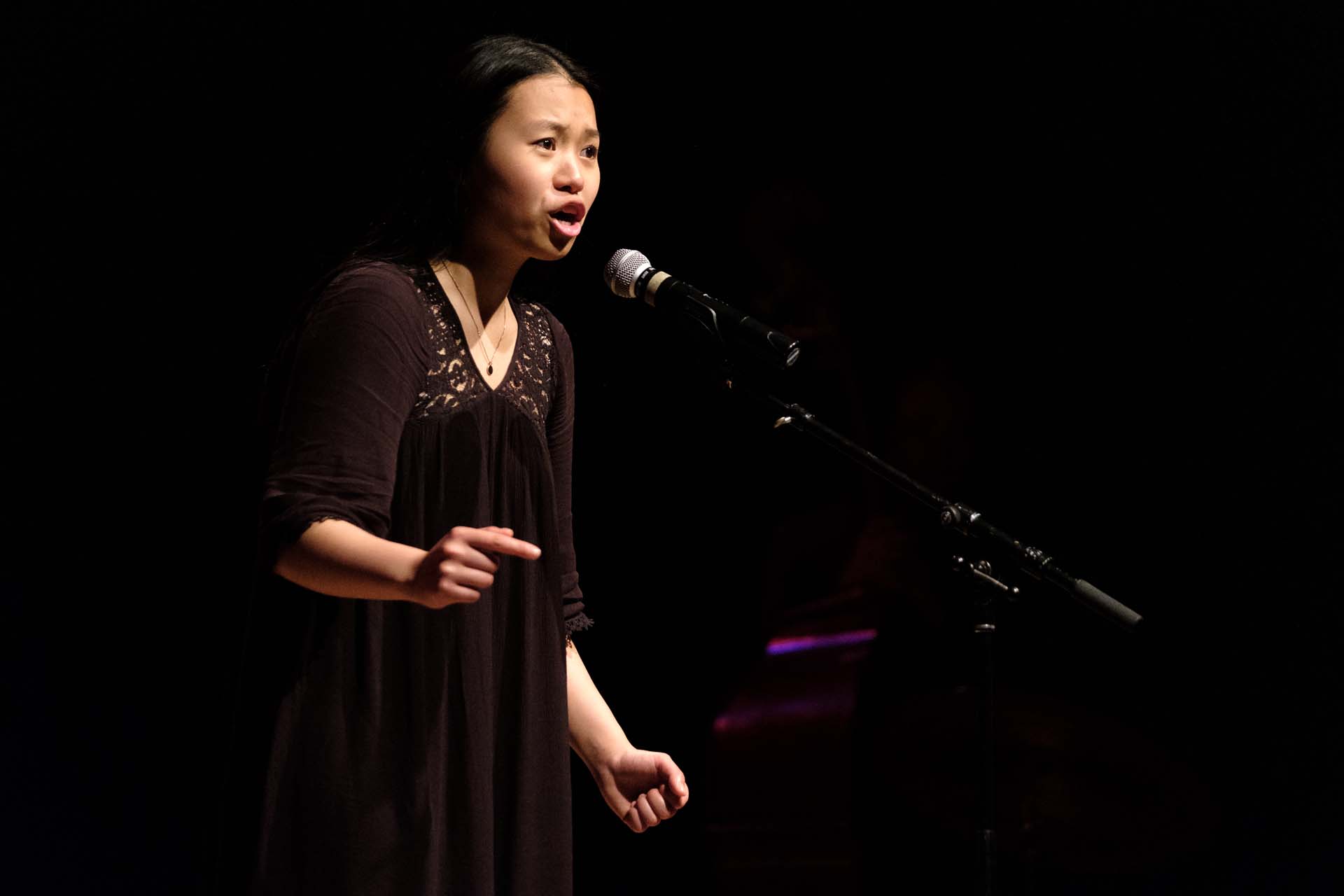Nina Thach recites “My Brother at 3 A.M.” by Natalie Diaz.
