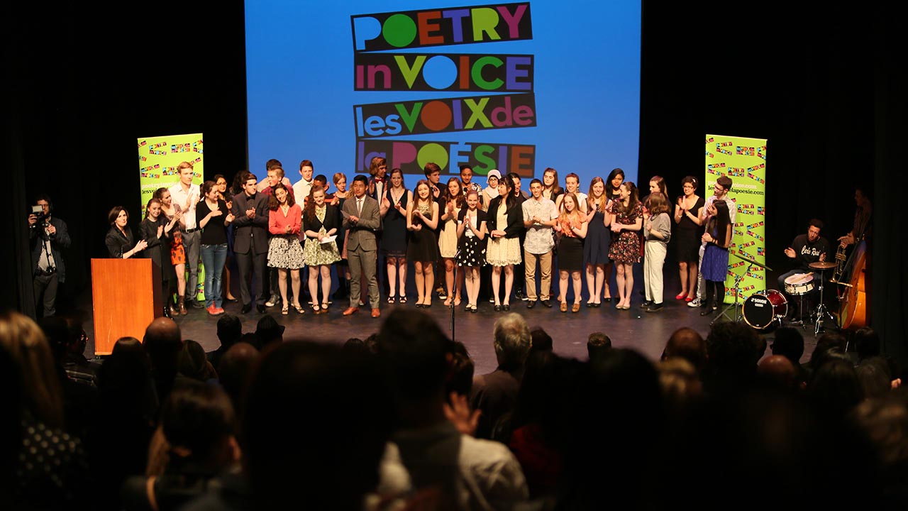 The students received a standing ovation at the end of the show.